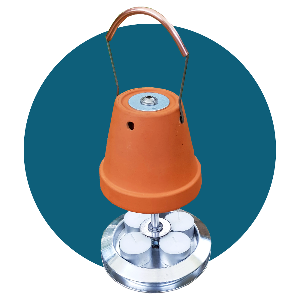 Glowarm HotPots Tea Light Heater Steam 'n' Easy